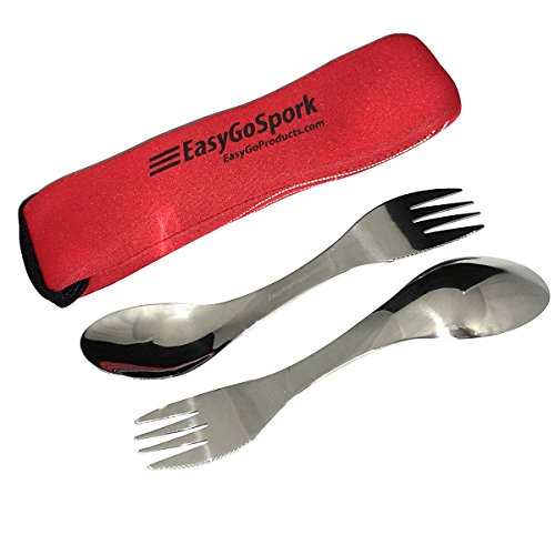 Buy Camping Spork MultiUse Spork Kit Combo Table Fork, Spoon, and