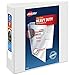Avery 3" Heavy Duty View 3 Ring Binder, One Touch EZD Ring, Holds 8.5" x 11" Paper, 1 White Binder (79193) primary