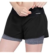 VUTRU Women's 2 in 1 Running Shorts 