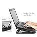Cooling Pad, LESHP USB Laptop Fan Laptop Cooler Portable for 10-16 inch Laptops with 2 Quiet Fans, Black …