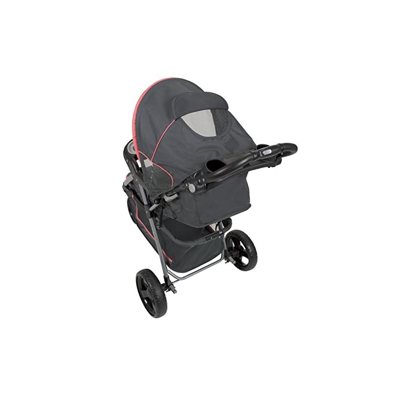 Baby Trend Nexton Travel System, Coral Floral - My Stroller Shop