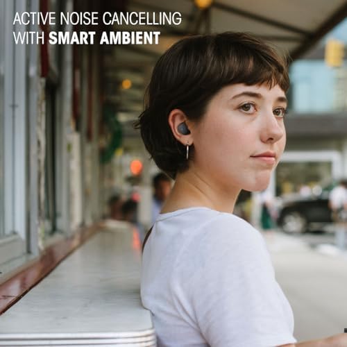 Wave Buds 2, Kabellose Bluetooth-In-Ear-Kopfhörer mit Noise-Cancelling, 40 h Wiedergabe, JBL Pure Bass Sound, Smart-Ambient-Technologie, IP54 wasser - und staubdicht, Multipoint-Verbindung, Weiß