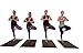 Tucketts Allegro Pilates Toeless Yoga Socks with Grips for Women, Toeless Socks For Women, S/M, 1 Pair Solid Grey Dot