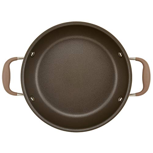 Anolon 83868 Advanced Hard Anodized Nonstick Stockpot / Dutch Oven with Frying / Skillet Pan 5