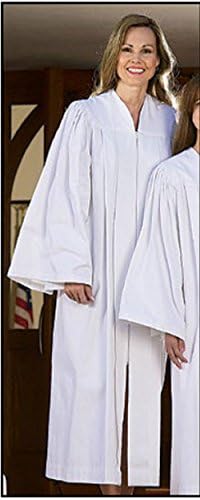 Adult Baptismal Gown. Designed to give prestige and comfort for your Baptismal candidate. Size: Small