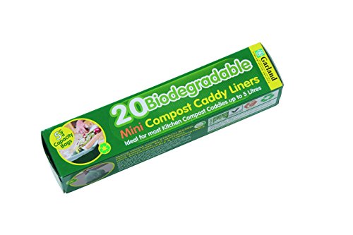 Tierra Garden GP122 Biodegradable Compost Liner Bags, Box of 20
