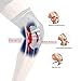 EOYEA Knee Compression Sleeve, Knee Brace with Side Stabilizers For Men & Women,Pack of 1