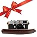 b.still Adjustable Leather Camera Neck Strap - Shoulder Straps for Film Mirrorless DSLR + Lens Bag