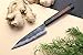 Yoshihiro Nashiji Kurouchi Blue Steel #2 Stainless Clad Petty Utility Knife (5.3'' (135mm))