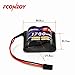 FCONEGY NiMH Battery Receiver Battery Pack 6.0V 1700mAh 5-Cell Hump Pack with BBL2 Plug for RC Transmitter and Receiver