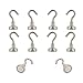 MHDMAG Magnetic Hooks Refrigerator, Cruise Ship Accessories,22 LBS Super Magnets with Neodymium Rare Earth for Hanging, Door Holder, Keys, Home, Office, Refrigerators, BBQ, Pack of 10
