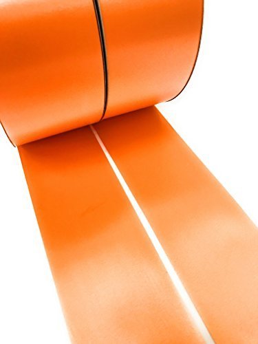 INERRA Ribbon - Pack of 2 Rolls - (200 Yards in Total) Florist Wedding Car and Craft Uses (Orange)