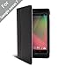 Acase Slim Case / Cover for Nexus 7 (Google Nexus 7 tablet) - Premium PU Leather with Flip Stand Suppot Wake/Sleep Function (BLACK)