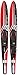 O'Brien Celebrity Combo Water Skis, Red, 68"