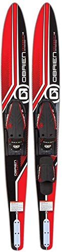 O'Brien Celebrity Combo Water Skis, Red, 68"