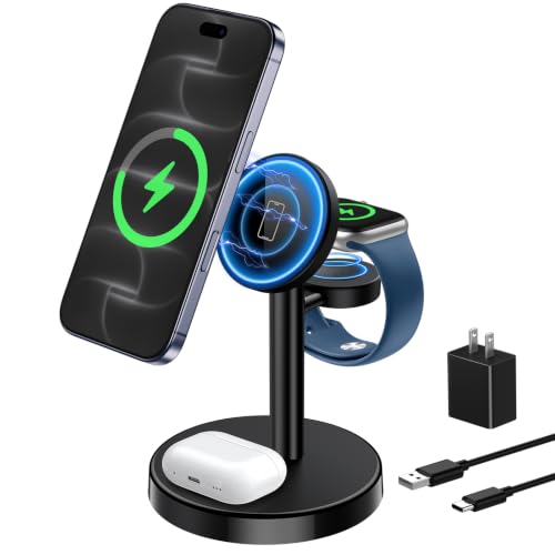 Aeinidi 3-in-1 Wireless Charging Station