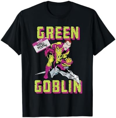 Amazon.com: Marvel Comics Retro Green Goblin Vintage Villain T