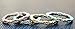 Oxford Diamond Co Marquis & Round Cubic Zirconia Eternity Band .925 Sterling Silver Ring Size 8