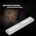 ICOCO Motion Sensor Cabinet Light, 10-LED USB Powered Motion Sensing Night Light Bar with Magnetic Strip for Wardrobe, Closet, Attics, Hallway, Washroom (2 PCS)