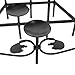 Minuteman International Cathedral Wrought Iron Hearth Fireplace Candelabra