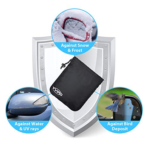 image for Tvird Side Mirror Cover, Snow and Ice Mirror Cover for Car 2 Packs, Fr
