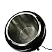 Excellanté 10.50-Quart Stainless Steel Soup Warmer, Black