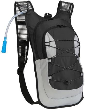 Survival Lightweight Camping Hydration Pack 2 Liter Water Bladder with Extra Large Storage Compartment