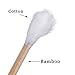 eBoot 600 Pack Cotton Swabs with Bamboo Handle Double Head Cotton Stick
