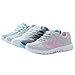 DUOYANGJIASHA Women's Athletic Mesh Breathable Casual Sneakers Lace Up Running Comfort Sports Fashion Tennis Shoes