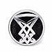 ELFASIO Stainless Steel Rings for Men Sigil of Lucifer Seal of Satan Baphomet Jewelry Size 8