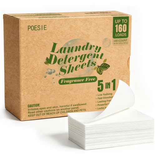 Poesie Laundry Detergent Sheets
