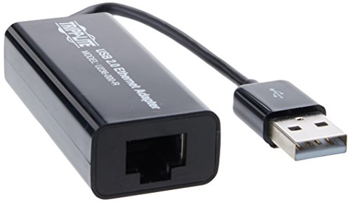 Tripp Lite USB 2.0 Hi-Speed to Ethernet NIC Network Adapter, 10/100 Mbps (U236-000-R)