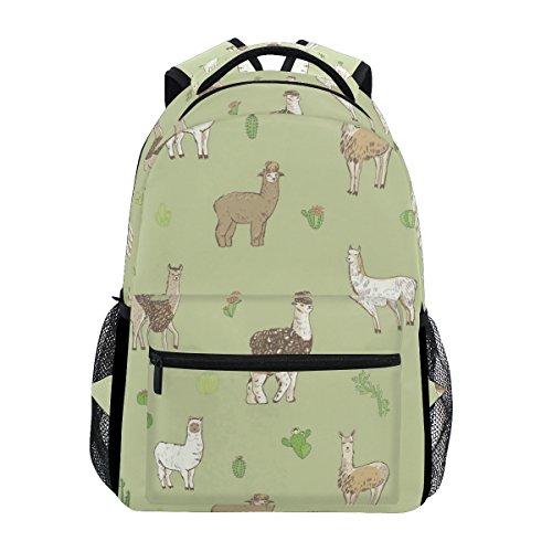 Lama Animal School Backpack for Boys Girls Bookbag Uruguay Ubuy