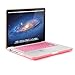 GMYLE 3 in 1 Bundle Soft-Touch Frosted Hard Case for Macbook Pro 13 inch with CD-ROM (Model: A1278) with Keyboard Cover and Screen Protector - Pink