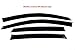 AirSleek Windows Rain Guards for Ford F150 F250 F350 2015-2019 Regular Cab Side Window Deflectors Vent Visors Outside Tape Mount