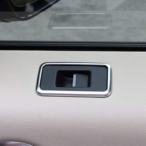 ABS Plastic Window Lift Switch Button Frame Cover Trim Accessories for Land Rover Range Rover Sport 2014 2015 2016 2017