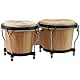 Tycoon Percussion 6 Inch & 7 Inch Ritmo Bongos - Mahogany Finish