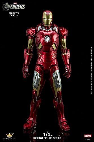 The Avengers 1/9 die-cast action figure: Iron Man Mark 7 (DFS013)