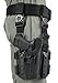 BLACKHAWK Serpa Level 3 Light Bearing Tactical Holster for Xiphos NT Light, Black/Size 00, Left Hand (Glock 17/19/22/23/31/32)