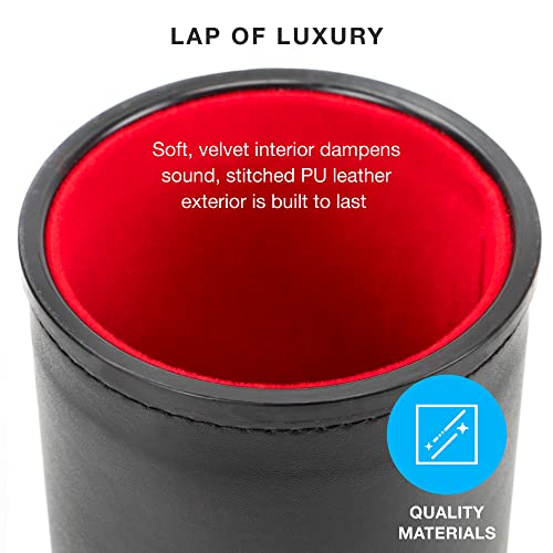 Brybelly Dice Set with Dice Shaker Cup Perfect for Casino Dice Game