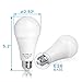 A21 LED Light Bulb 15W (100W to 120W Equivalent), SHINE HAI Home Commercial Lighting E26 base, 5000K Daylight White Dimmable, Pack of 6