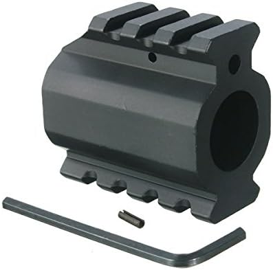 Low Profile Picatinny Rails Gas Block Barrel Mount 19 mm