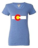 Womens Colorado State Flag Tri-Blend T-shirt
