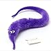 JETTINGBUY Magic Twisty Fuzzy Worm Wiggle Hippo Purple