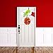Happy Storm Christmas Door Decorations Grinch Door Hanger Waterproof Hanging Sign Front Door Wall Outdoor Indoor Decor Hanger Sign for Grinch Xmas Holiday Party Supplies Favors
