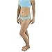 adidas Women's Superlite Thong Underwear (1-Pack), Whimsy Print Bright Cyan, LARGE