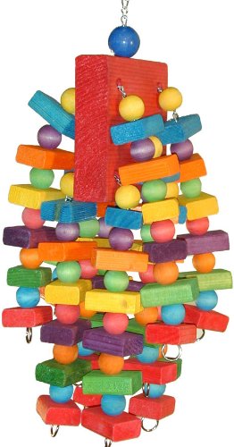 Super Bird Creations 20 by 7-Inch Beakasarus Bird Toy, X-Large