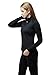 Tesla Women's Winterwear Sporty Slim Fit 1/2 Zip Fleece Lining Pullover XKZ02