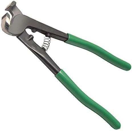 Superior Tile Cutter and Tools ST020 Number 80 Carbide Nippers with Offset Jaws, 5/8-Inch, Green by Superior Tile Cutter