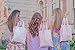 Samantha Margaret - Bride & Bride Tribe Canvas Beach Tote Bags for Bachelorette Parties, Weddings, Bridesmaid Gifts, Bridal Shower - 11 Piece Set (Pink)